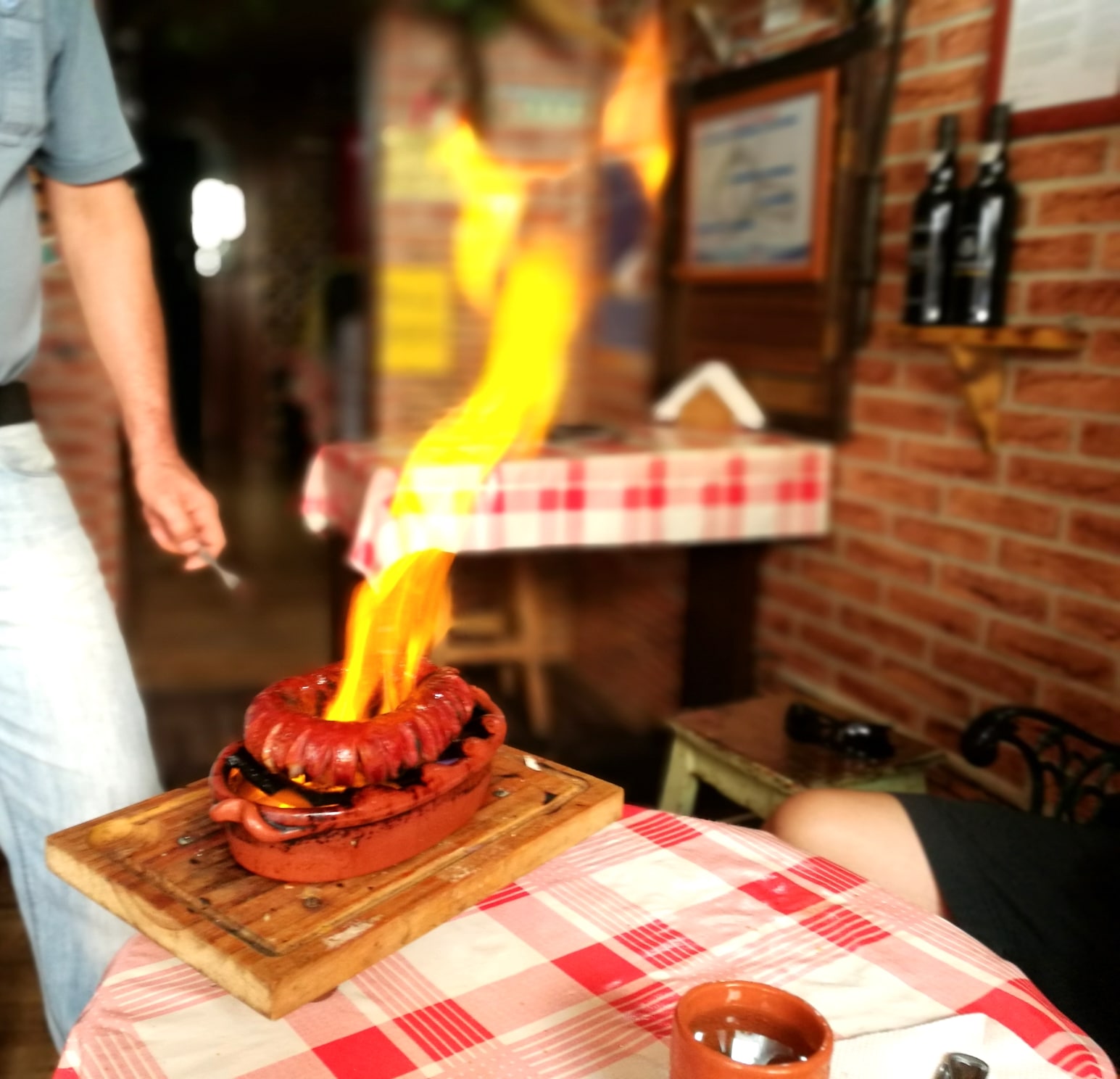 the portuguese sausage served in our food tours in Lisbon at Treasures of Lisboa