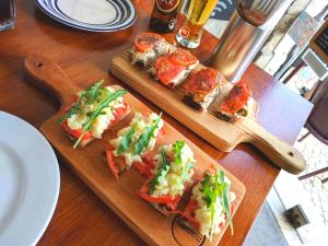the best codfish toasts in Lisbon to be tasted with Treasures of Lisboa Food Tours, the best Food Tour in Lisbon.