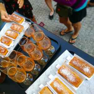 the best bean cake in Lisbon to be tasted with Treasures of Lisboa Food Tours, the best Food Tour in Lisbon.